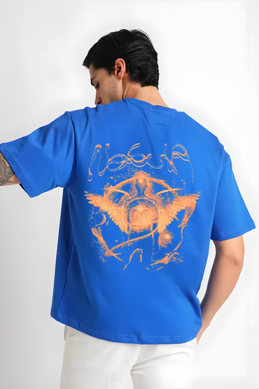 ORANGE WINGS OVERSIZED TSHIRT