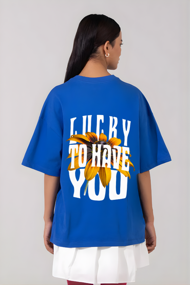 LUCKY YOU OVERSIZED TSHIRT