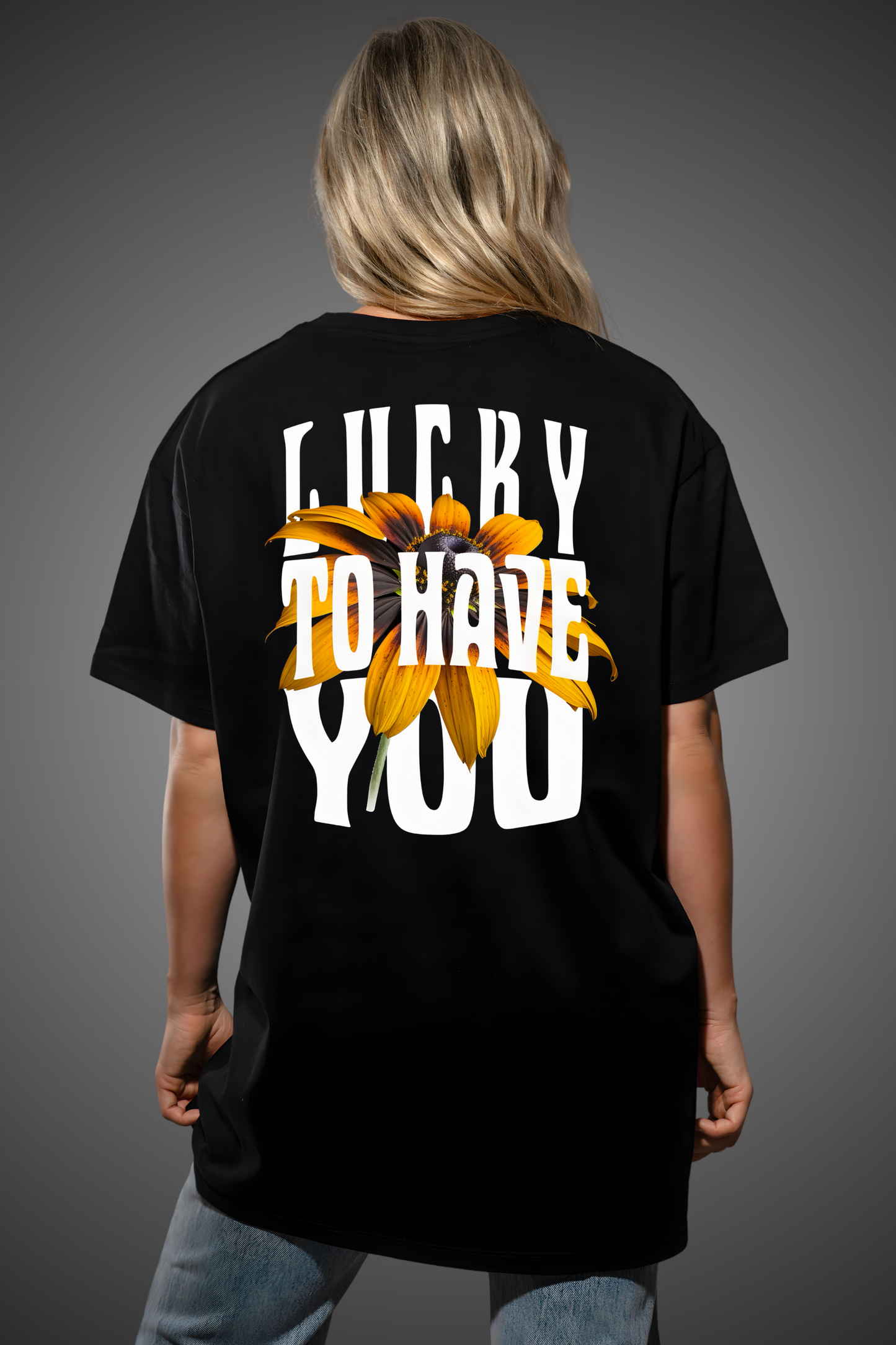 LUCKY YOU OVERSIZED TSHIRT