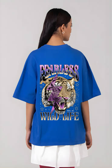 FEARLESS WILDLIFE OVERSIZED TSHIRT