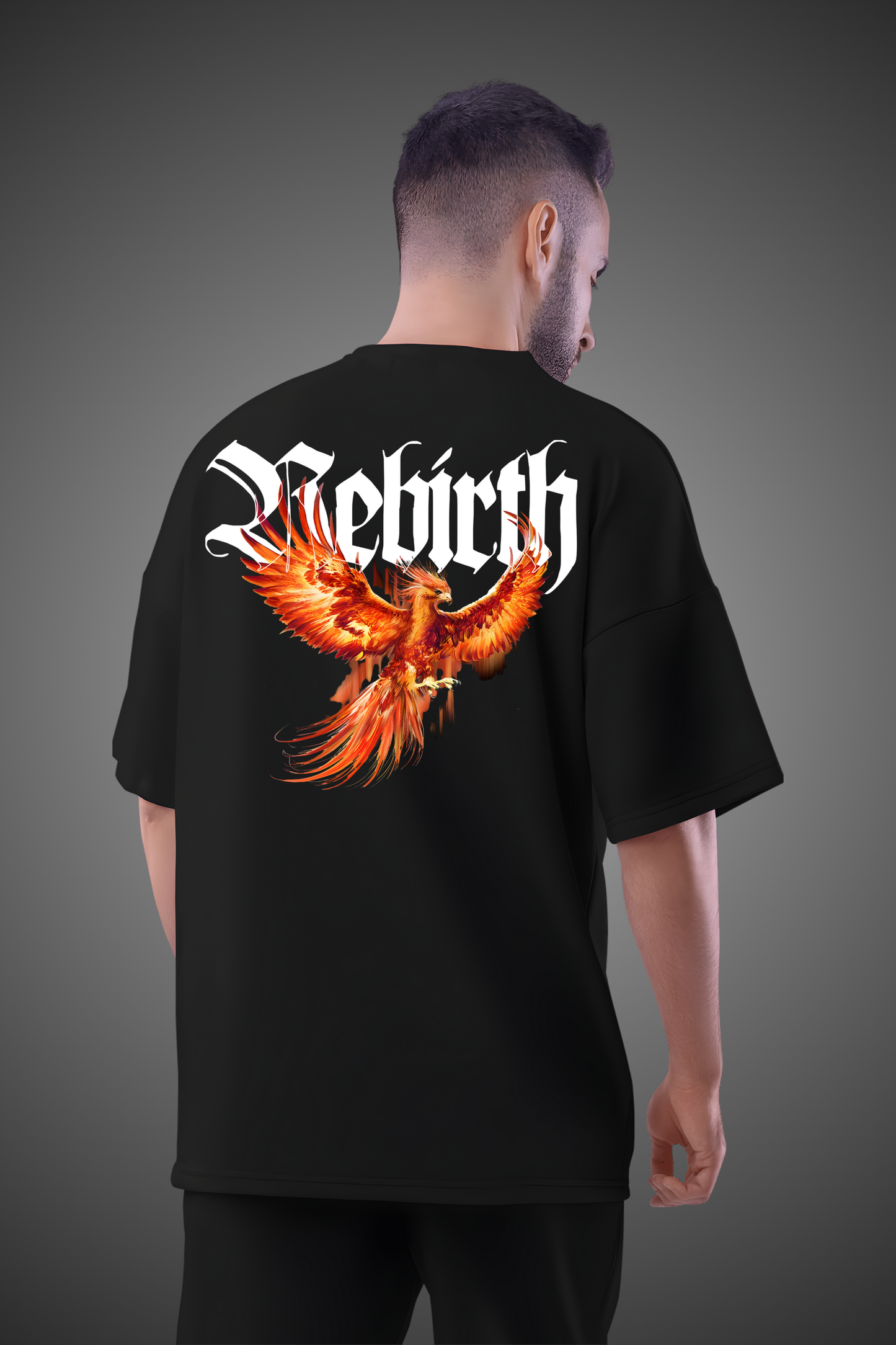 REBIRTH PHOENIX OVERSIZED TSHIRT