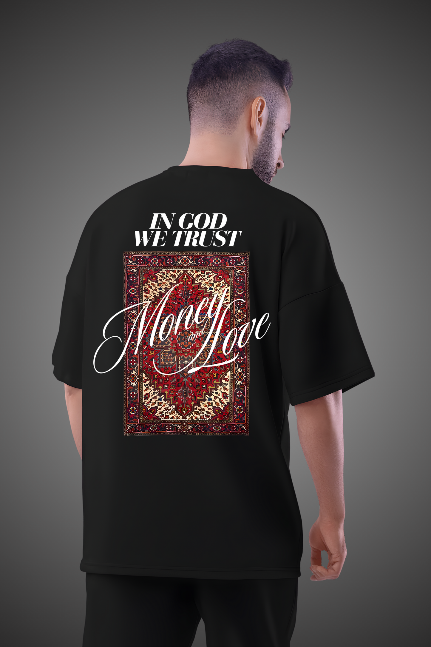 MONEY LOVE OVERSIZED TSHIRT