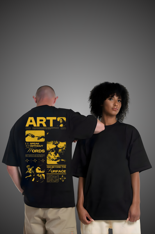 ART SURFACE OVERSIZED TSHIRT