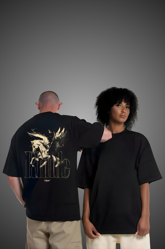 RHUDE VINTAGE HORSE OVERSIZED TSHIRT