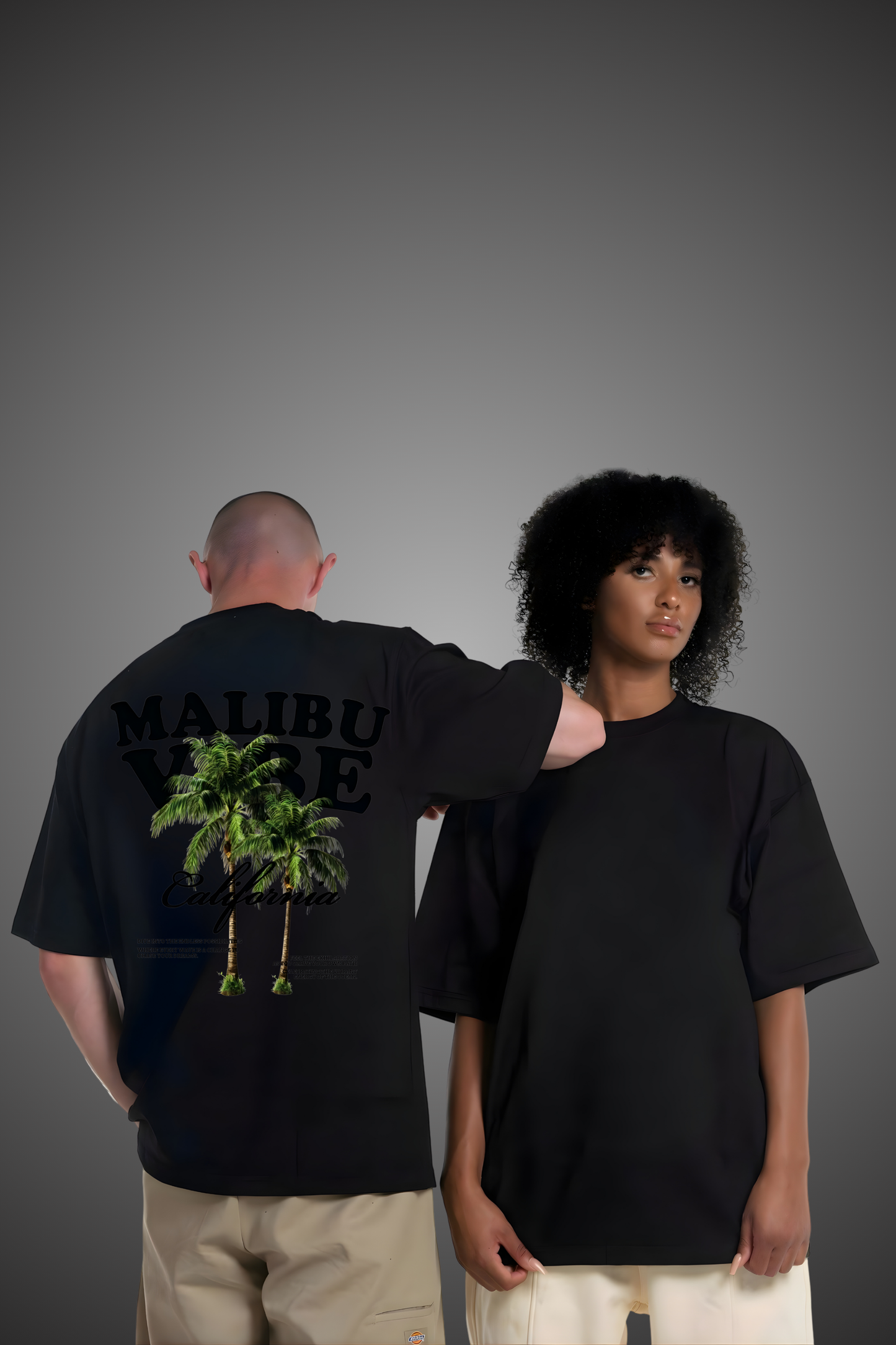 MALIBU TREE OVERSIZED TSHIRT