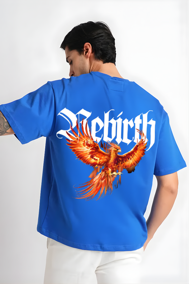 ORANGE REBIRTH OVERSIZED TSHIRT