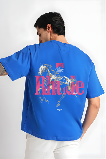 RHUDE HORSE OVERSIZED TSHIRT