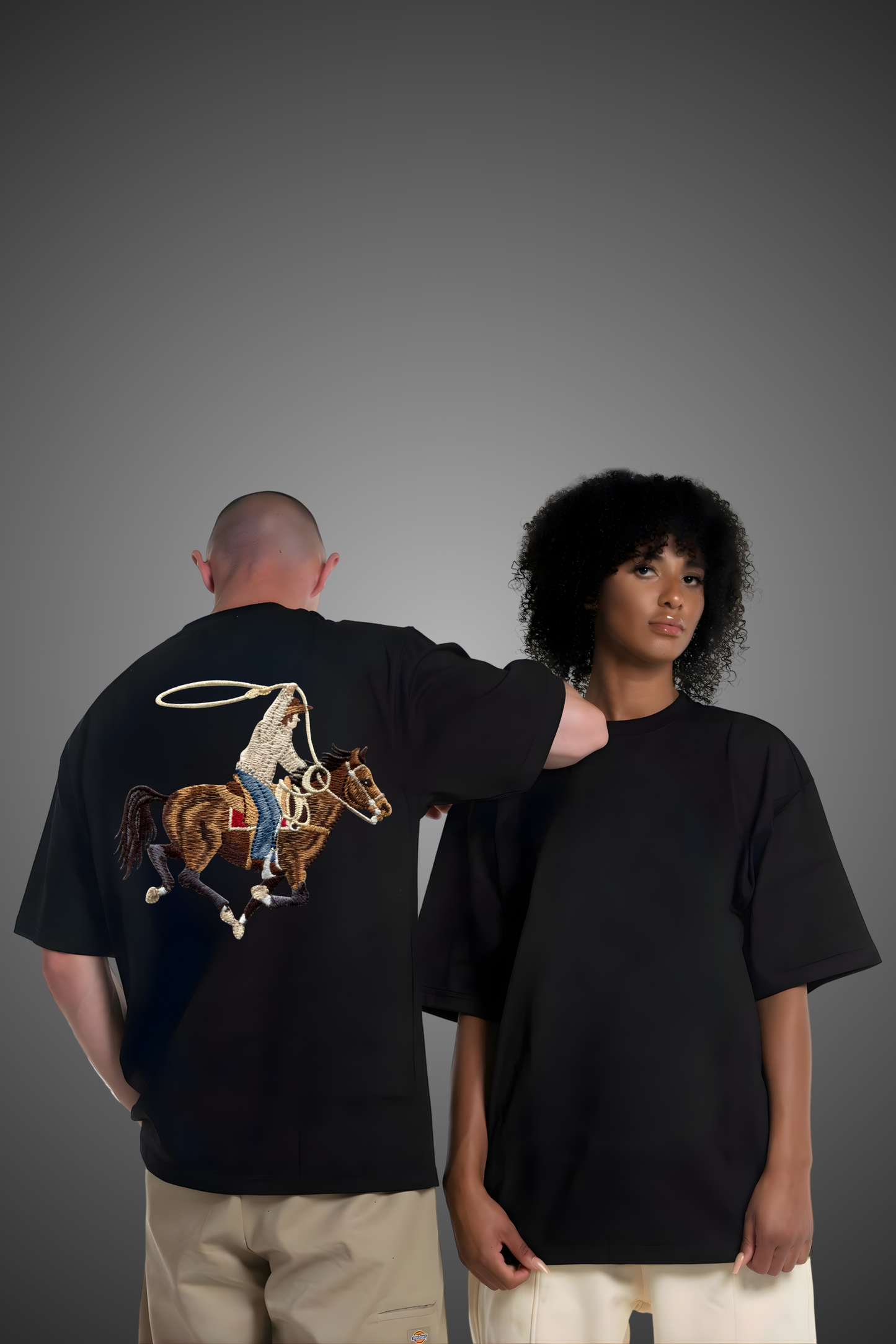 HORSE RIDER OVERSIZED TSHIRT