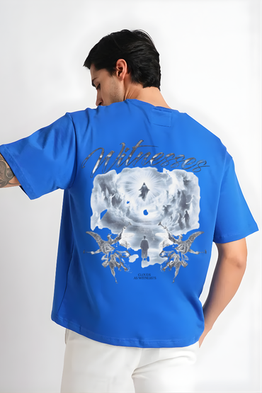 WHITE WITNESSES OVERSIZED TSHIRT