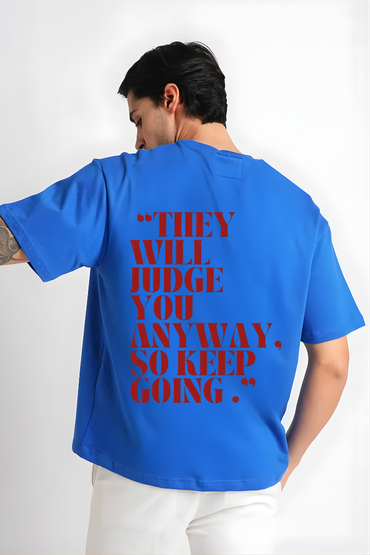 KEEP GOING OVERSIZED TSHIRT