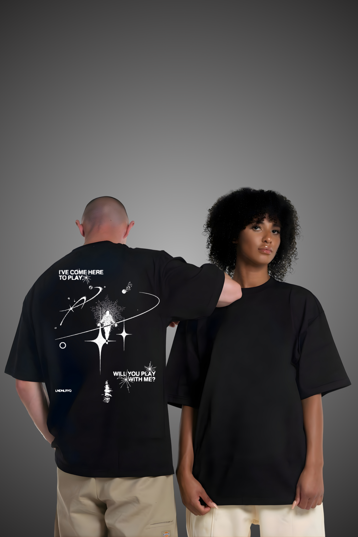 PLAY WITH ME OVERSIZED TSHIRT