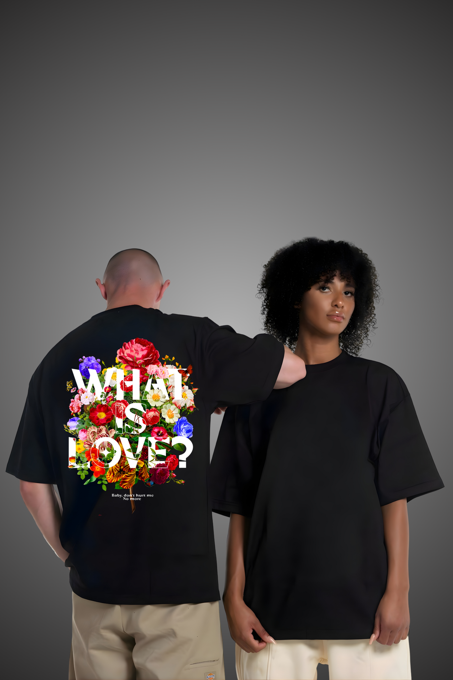 WHAT'S LOVE OVERSIZED TSHIRT