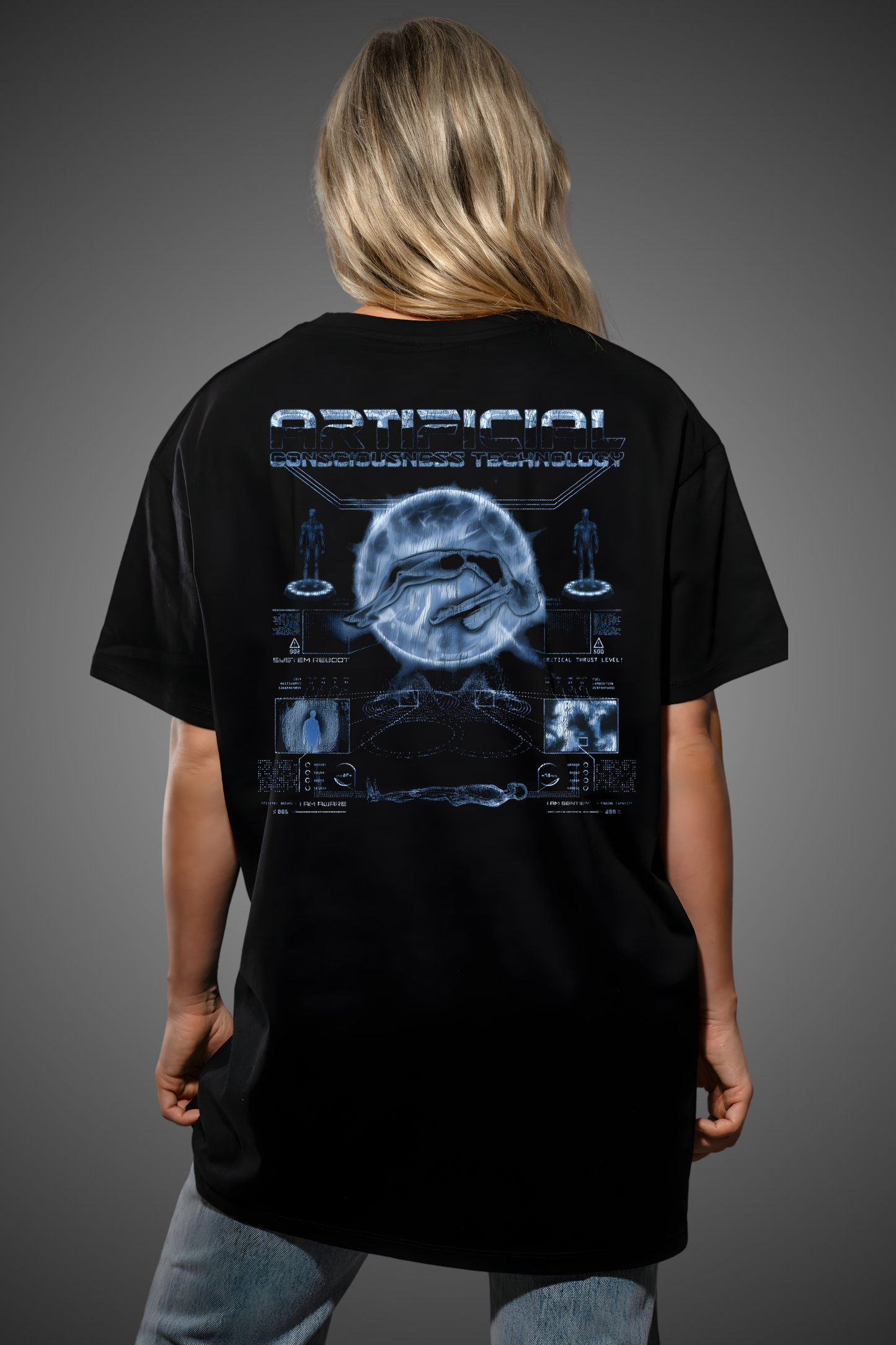 SPRITUAL MOON OVERSIZED TSHIRT