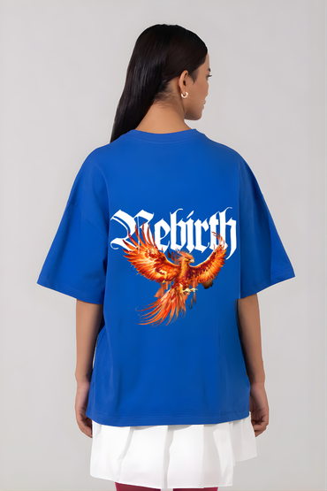 ORANGE REBIRTH OVERSIZED TSHIRT