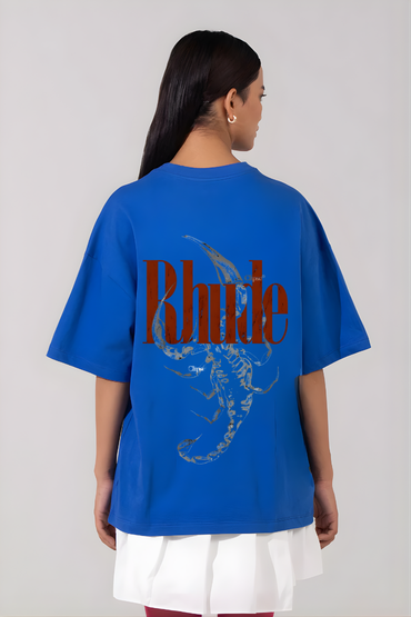 RHUDE CRAB OVERSIZED TSHIRT