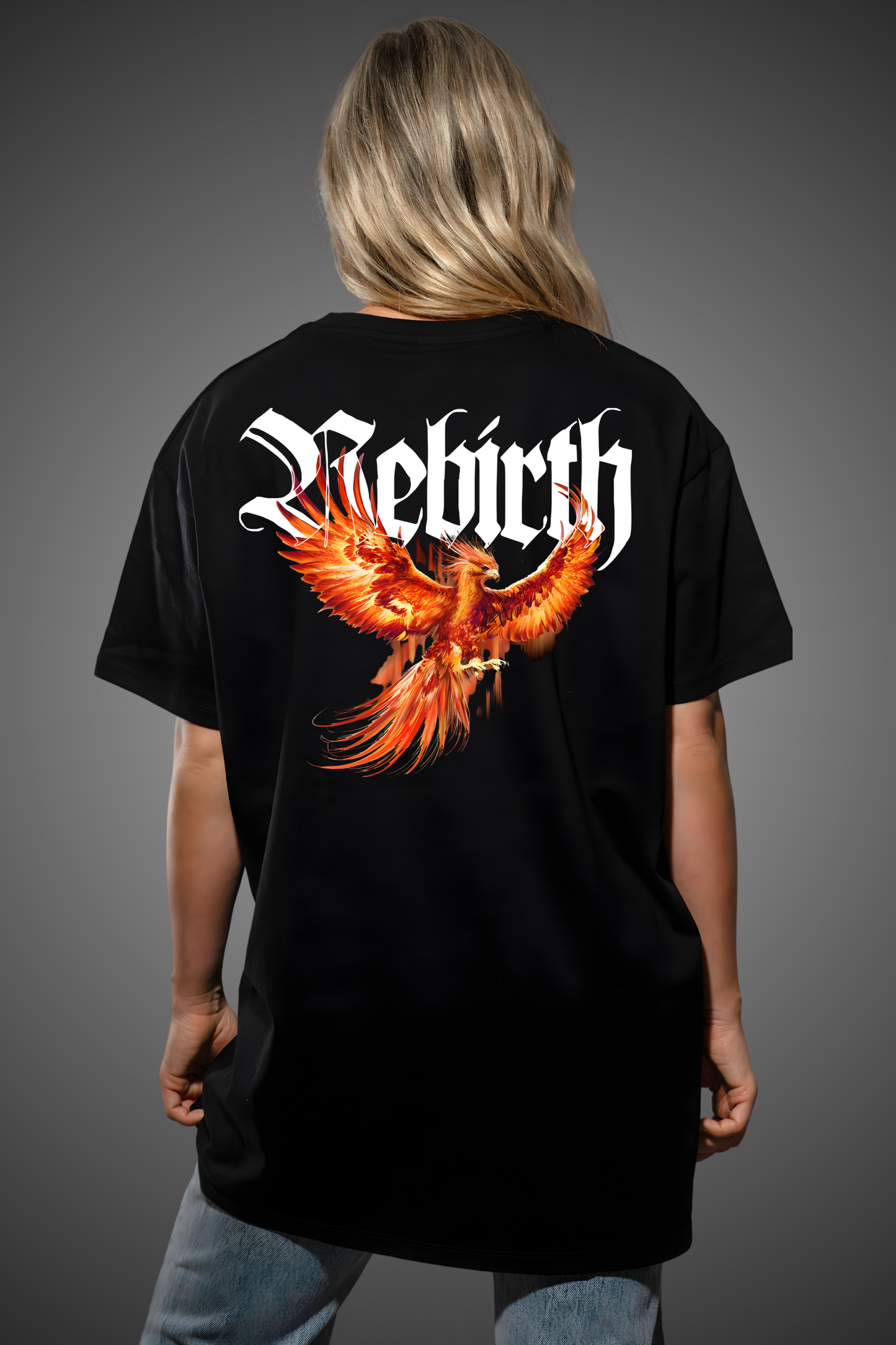 REBIRTH PHOENIX OVERSIZED TSHIRT