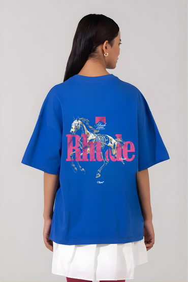RHUDE HORSE OVERSIZED TSHIRT