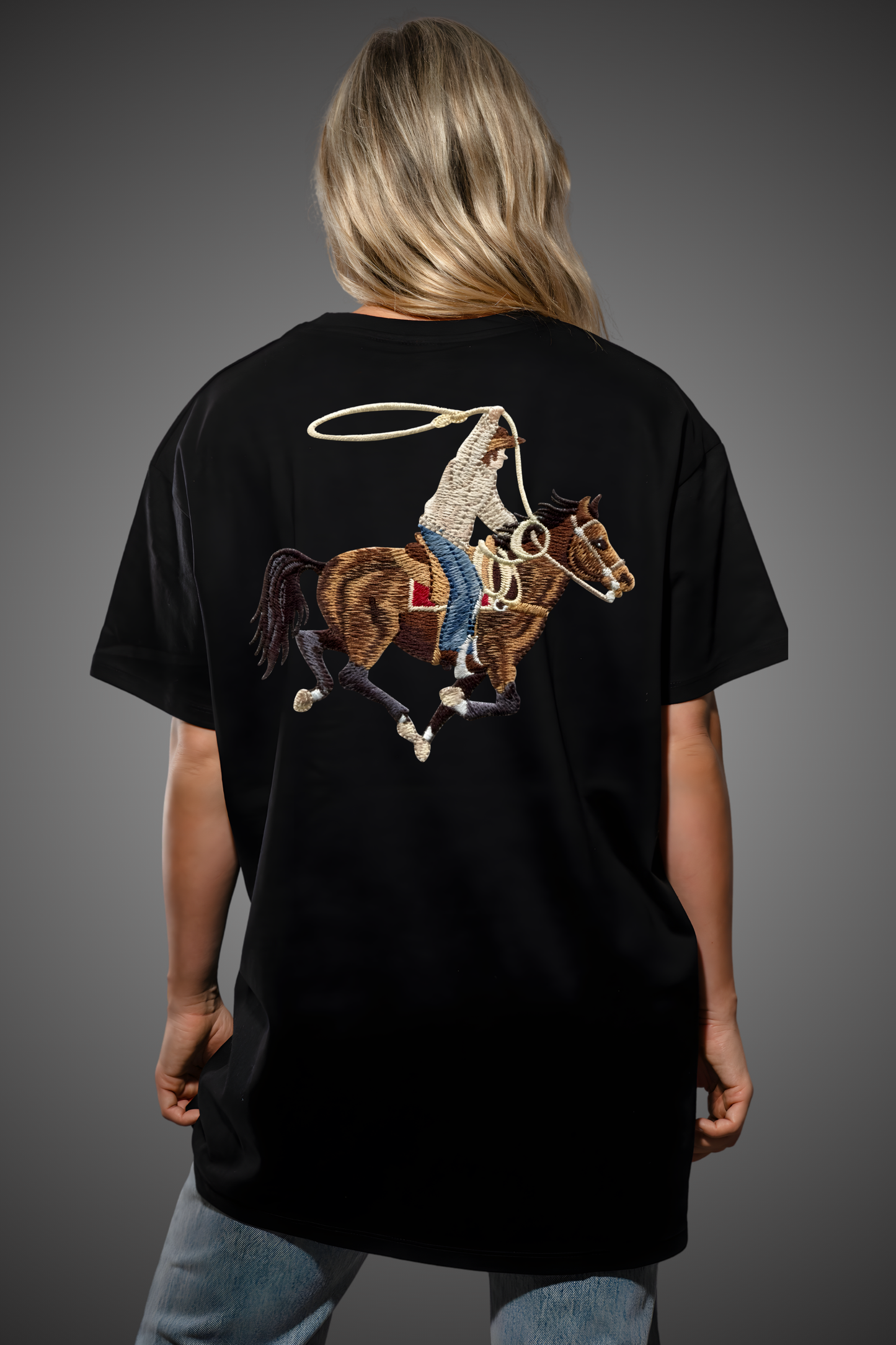 HORSE RIDER OVERSIZED TSHIRT