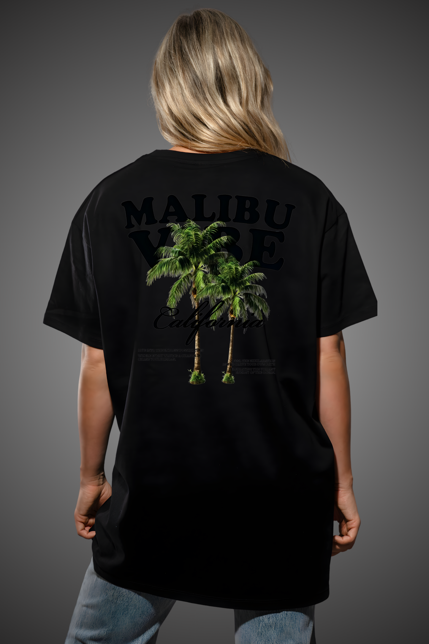 MALIBU TREE OVERSIZED TSHIRT