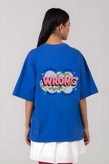 WRONG LEAF OVERSIZED TSHIRT