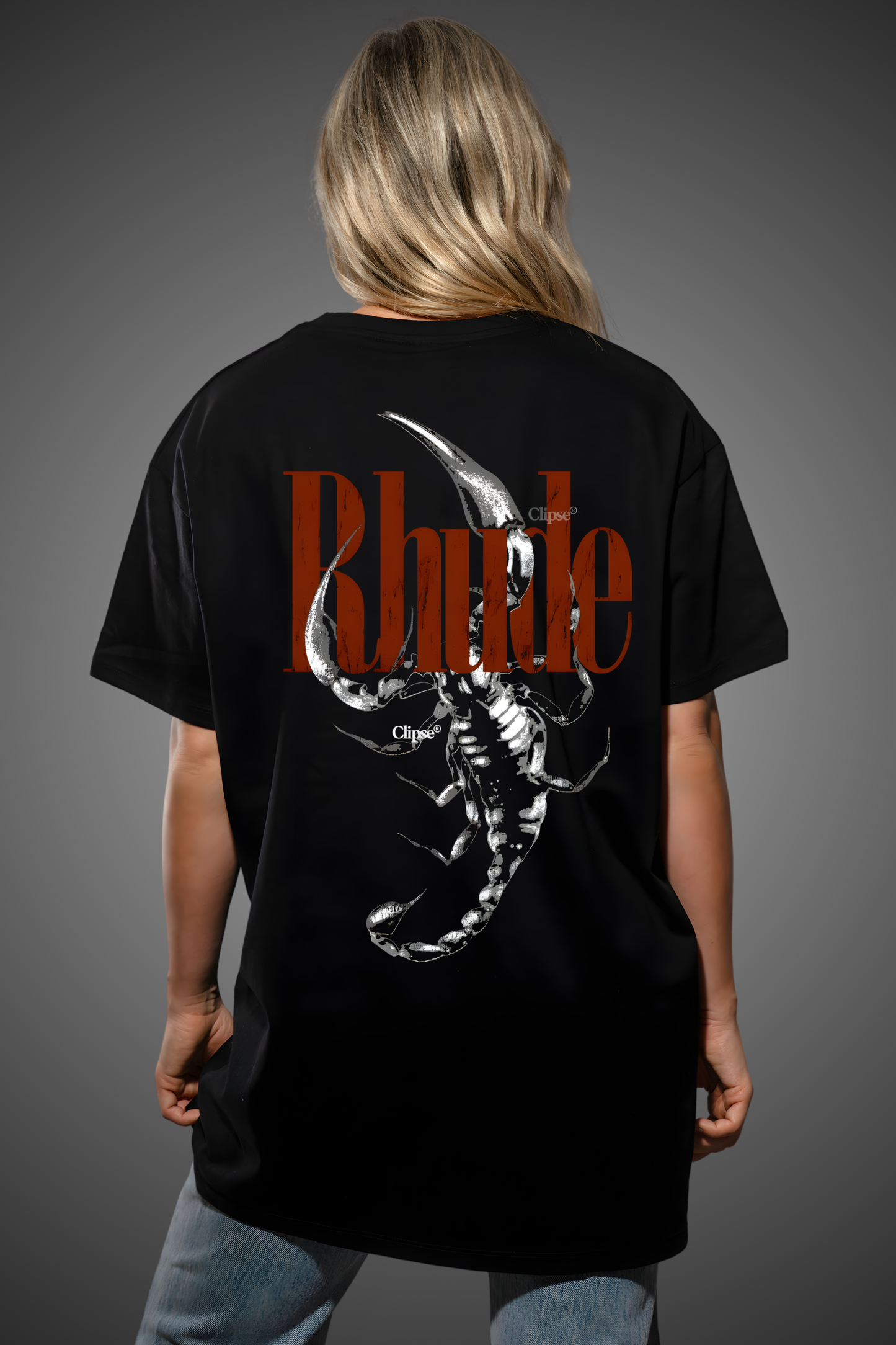 RHUDE SCORPION OVERSIZED TSHIRT