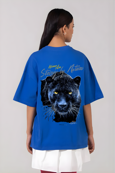 BLACK  PANTHER OVERSIZED TSHIRT