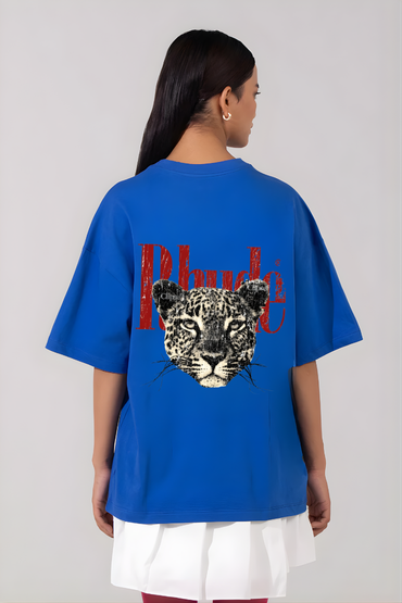 RHUDE LEOPARD OVERSIZED TSHIRT