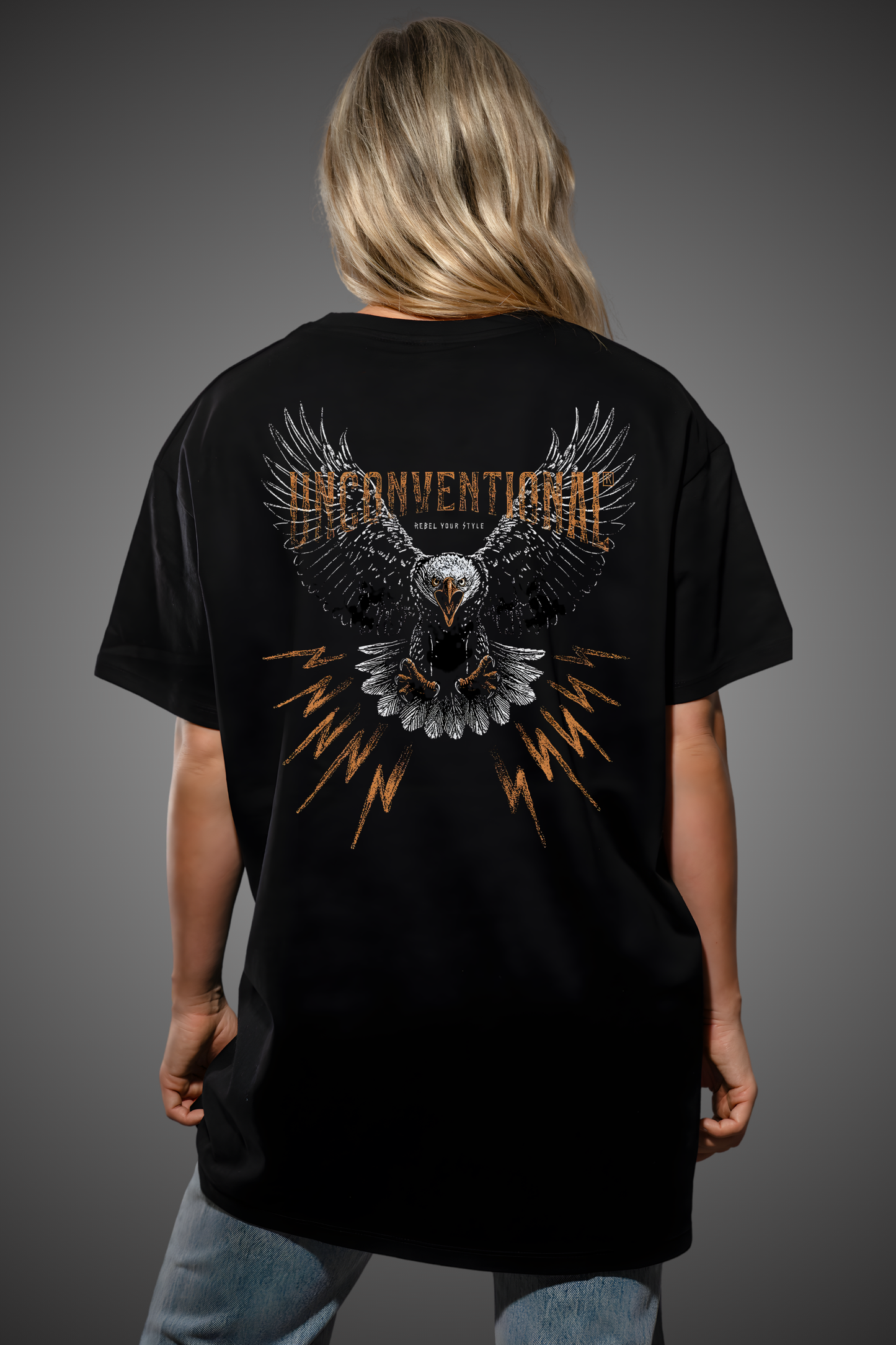 FIERY EAGLE OVERSIZED TSHIRT