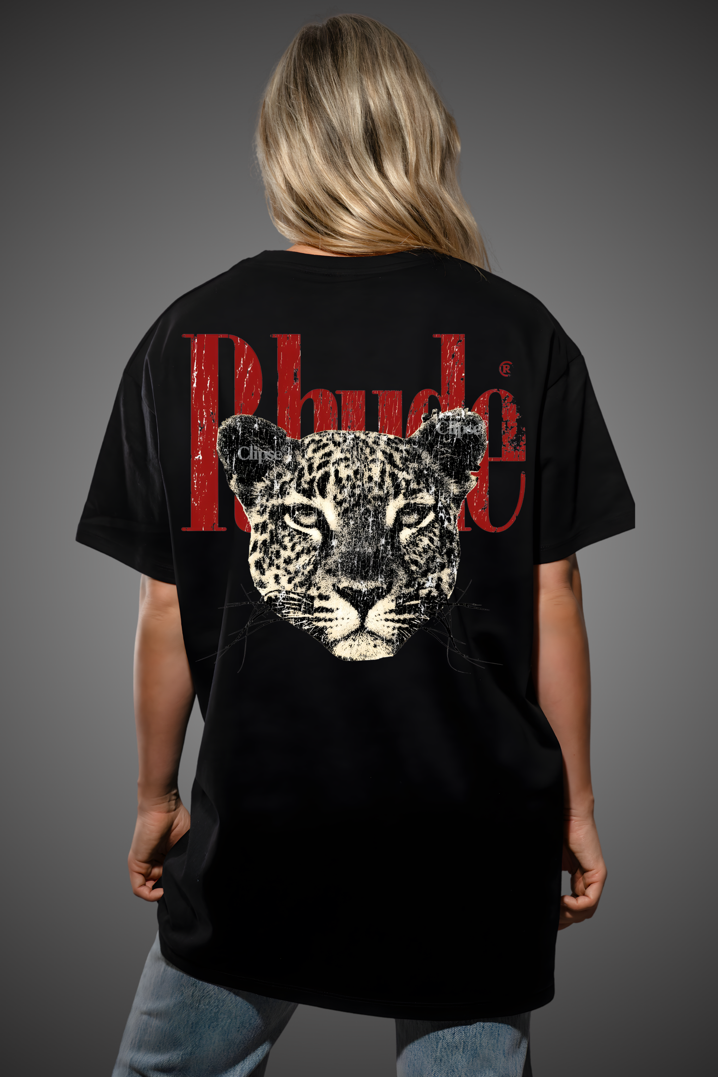 PHUDE LEOPARD OVERSIZED TSHIRT