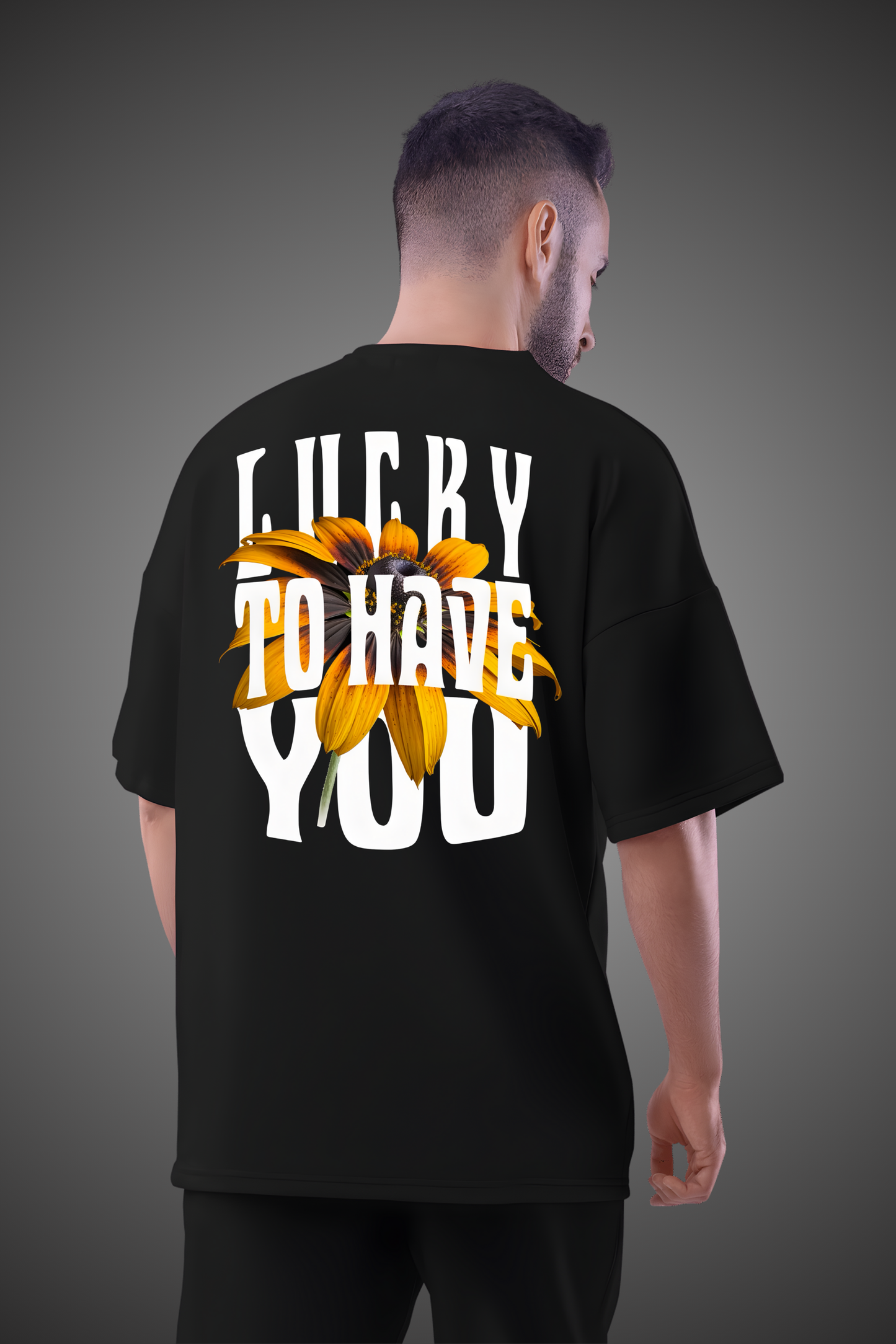 LUCKY YOU OVERSIZED TSHIRT