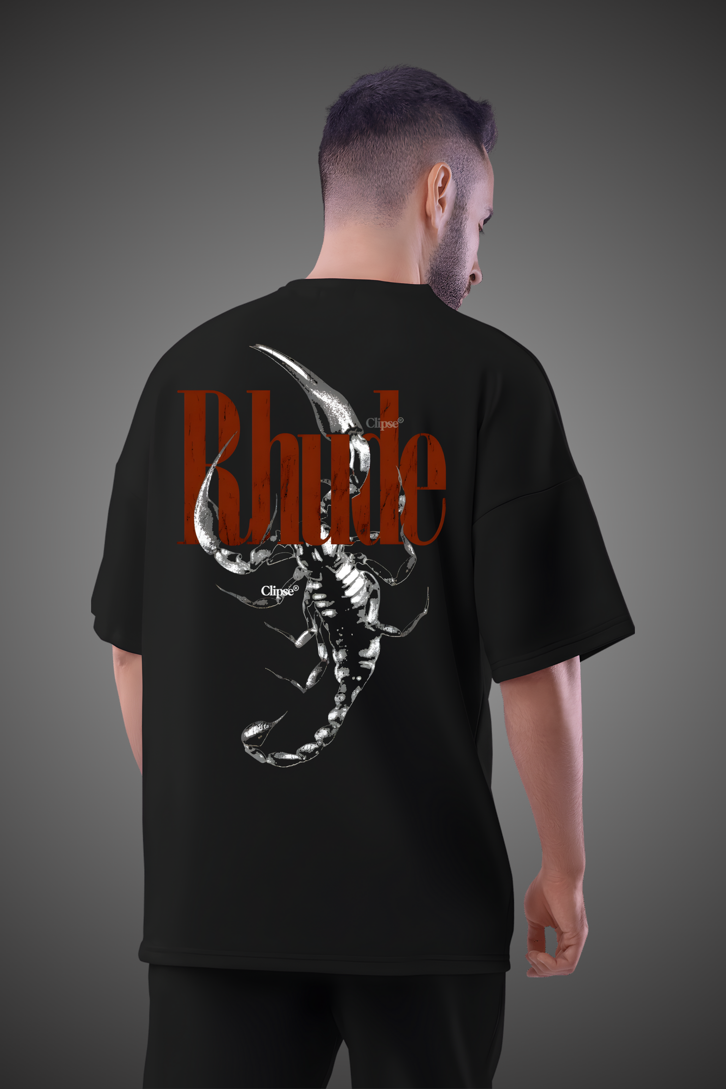 RHUDE SCORPION OVERSIZED TSHIRT