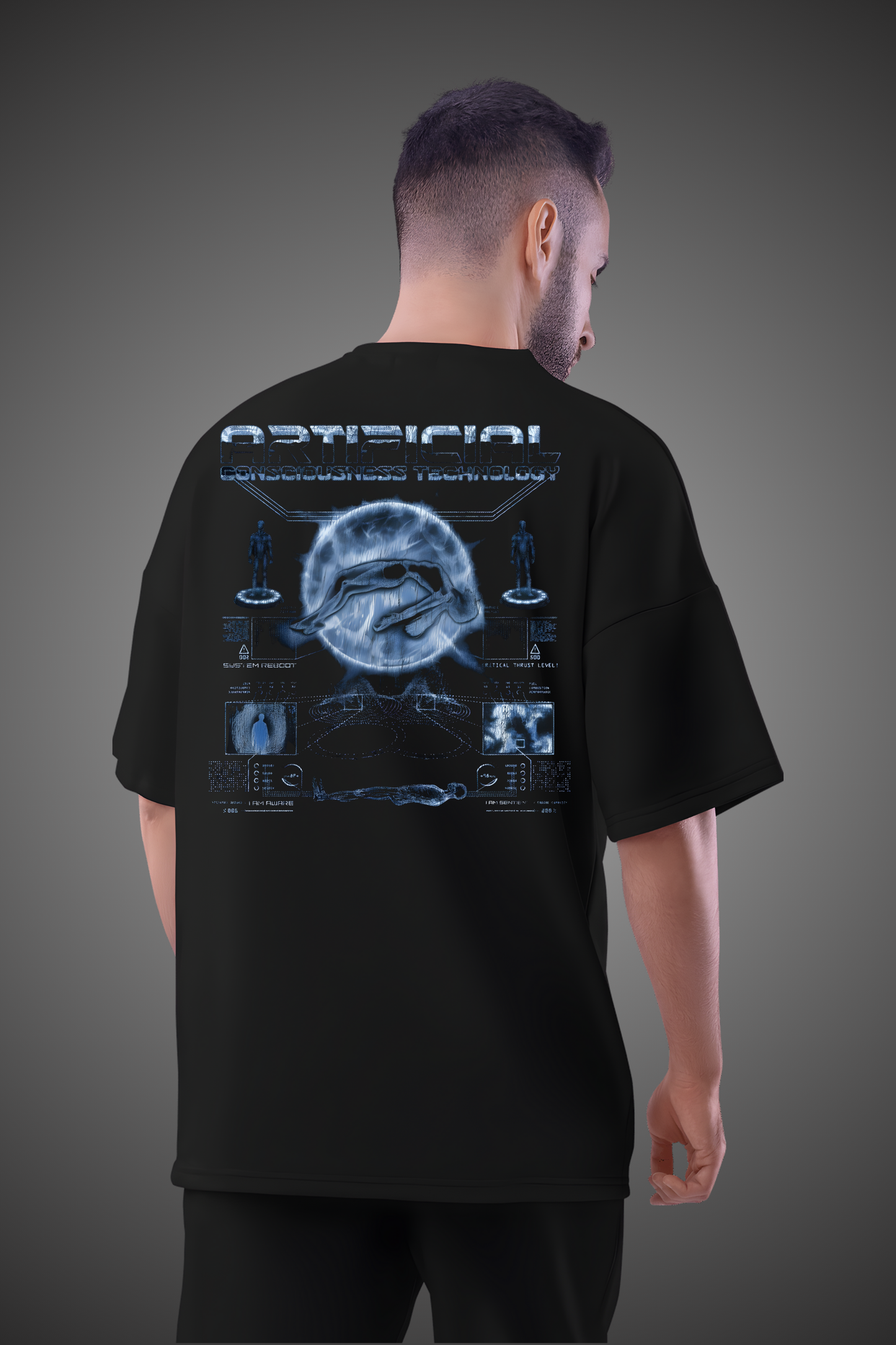 SPRITUAL MOON OVERSIZED TSHIRT