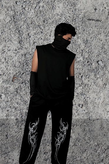 CROSS ARROW BAGGY SWEATPANTS