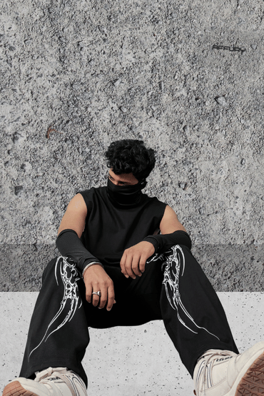 CROSS ARROW BAGGY SWEATPANTS